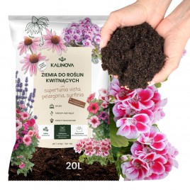 Ziemia do roślin kwitnących...