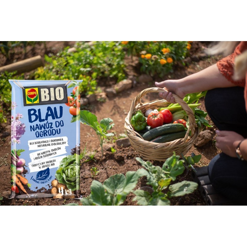 Nawóz do ogrodu Bio Blue 4kg Compo