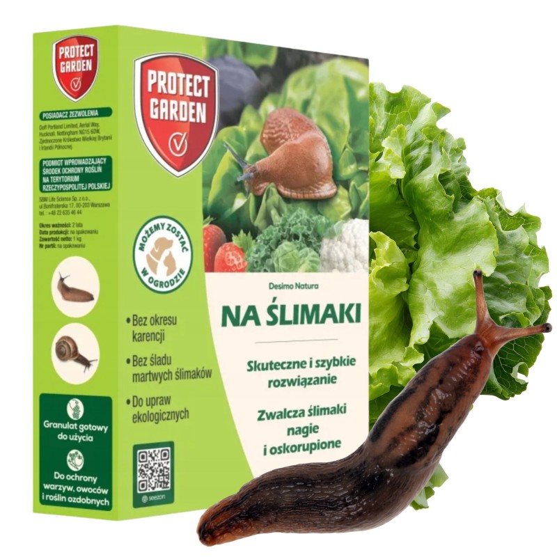 Desimo Natura 1kg granulki na ślimaki SBM