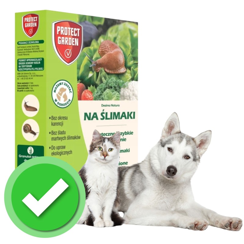 Desimo Natura 1kg granulki na ślimaki SBM