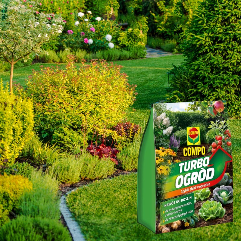 Nawóz do ogrodu GardenTurbo 4kg Compo