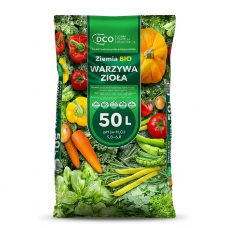 Ziemia BIO do warzyw 50L DCO