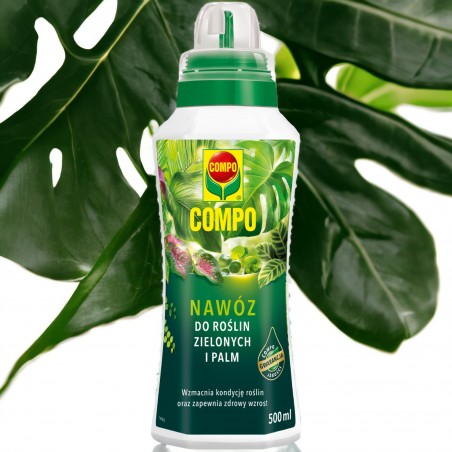 Compo nawóz do roślin zielonych i palm 500ml, płynny