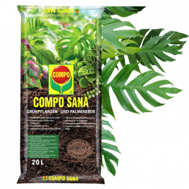 Ziemia do roślin zielonych i palm Compo Sana 20l