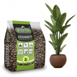 Keramzyt  drobny 4-8mm drenaż 2l Biovita