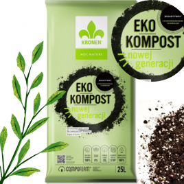 Ziemia KOMPOST OGRODNICZY 25L COMPOFERM Kronen