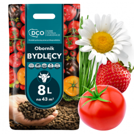 Nawóz obornik bydlęcy 8L Dco