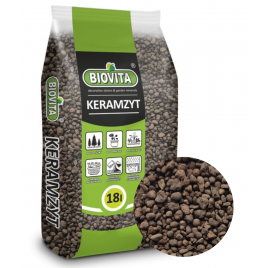Keramzyt drobny 4-8mm 18l Biovita