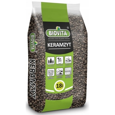 Keramzyt drobny 4-8mm 18l Biovita