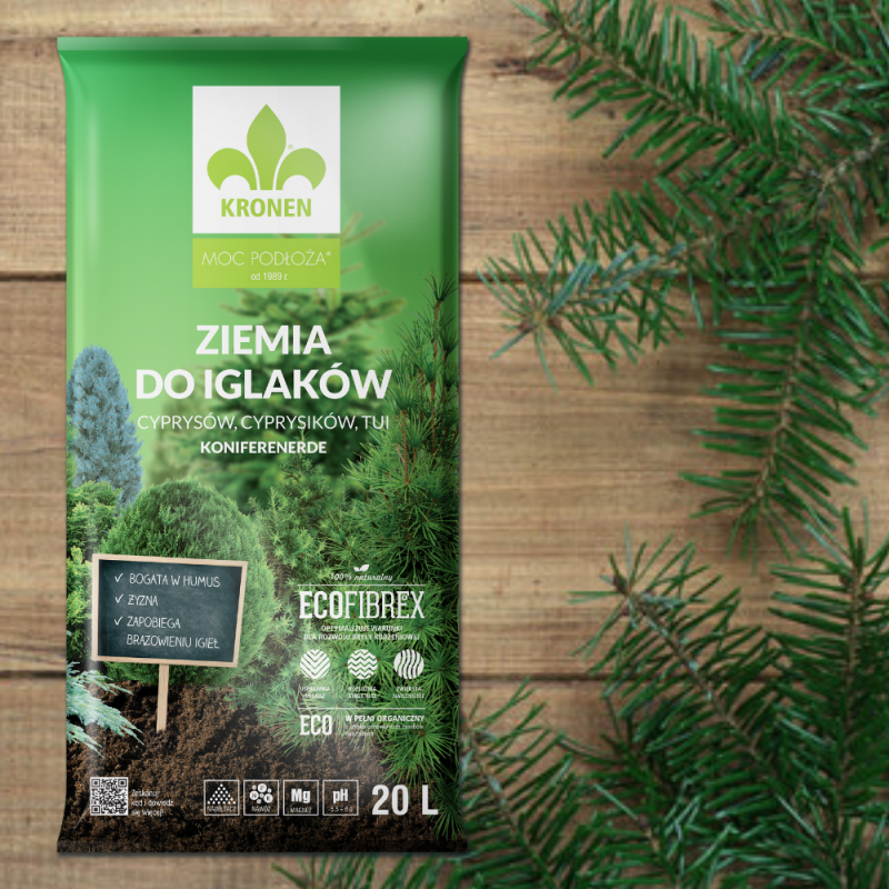 Ziemia do iglaków 20l Kronen