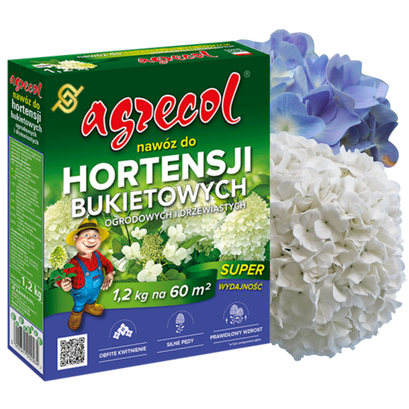 Nawóz do hortensji bukietowych 1,2kg Agrecol