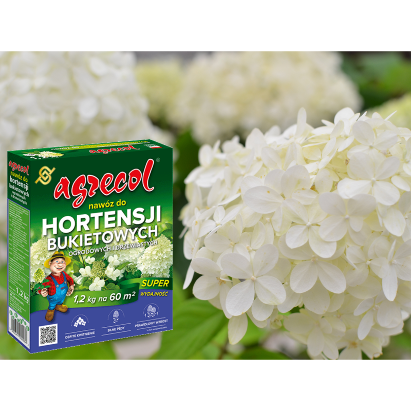 Nawóz do hortensji bukietowych 1,2kg Agrecol