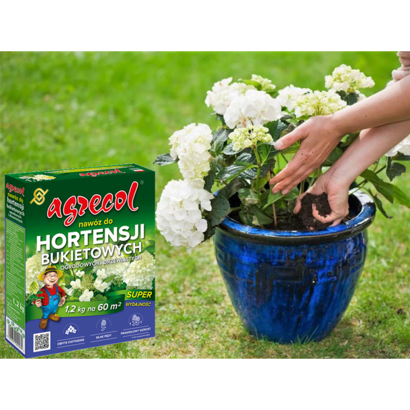 Nawóz do hortensji bukietowych 1,2kg Agrecol