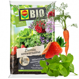 Podłoże ziemia uniwersalna 100% naturalna 5L COMPO BIO