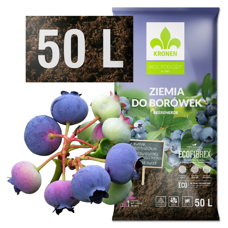 Ziemia do borówki i żurawiny 50L Kronen