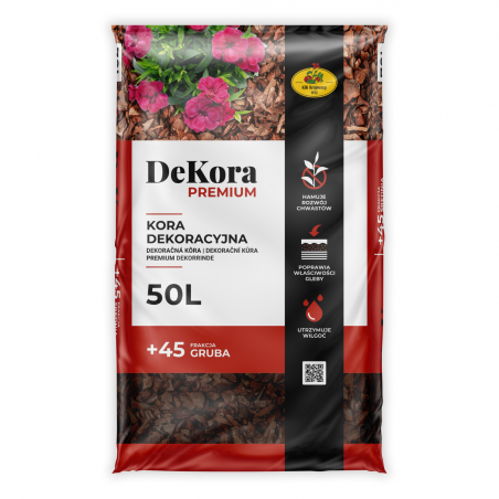Kora sosnowa premium gruba premium 50L KIK