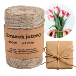 Sznurek jutowy naturalny...
