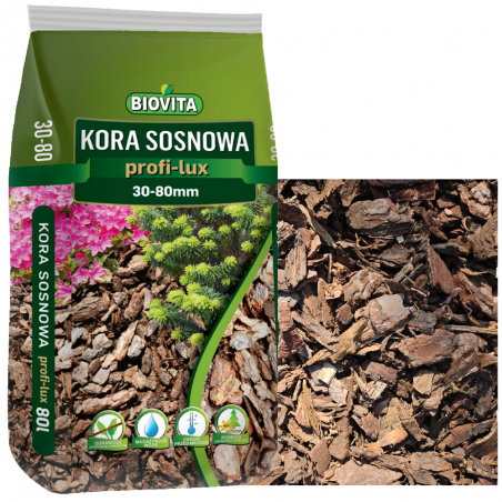 Kora sosnowa Profi-Lux 30-80mm 80L Biovita