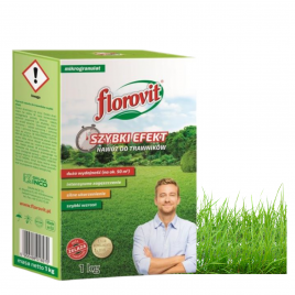 Nawóz do trawników szybki efekt 1kg Florovit