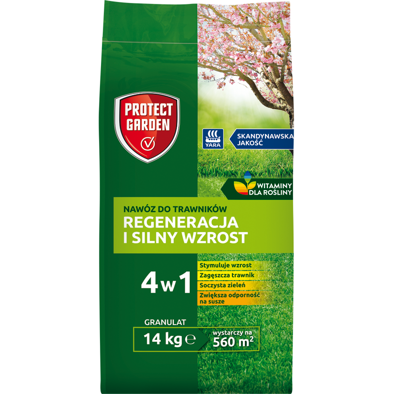 Nawóz do trawników Protect Garden 14kg SBM