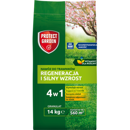 Nawóz do trawników Protect Garden 14kg SBM