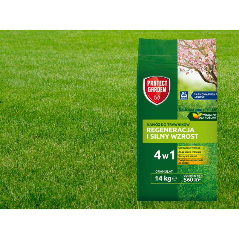 Nawóz do trawników Protect Garden 14kg SBM