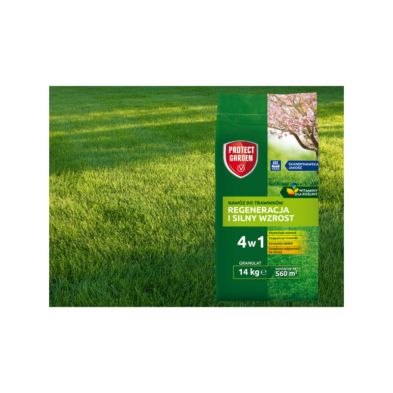 Nawóz do trawników Protect Garden 14kg SBM