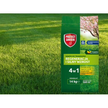 Nawóz do trawników Protect Garden 14kg SBM