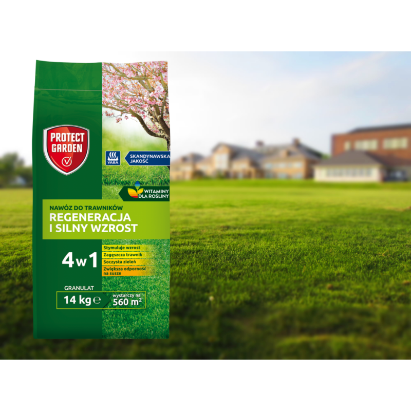 Nawóz do trawników Protect Garden 14kg SBM