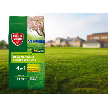 Nawóz do trawników Protect Garden 14kg SBM