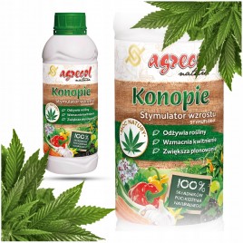 Nawóz konopie stymulator wzrostu roślin 1L Agrecol