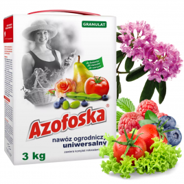 Nawóz azofoska granulat 3kg...