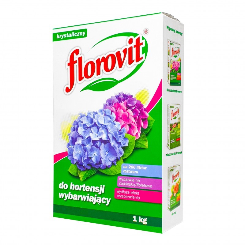 Nawóz wybarwiający do hortensji 1kg Florovit