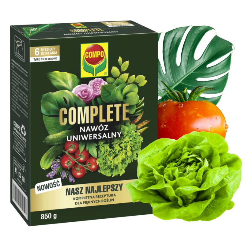 Nawóz uniwersalny complete 850g Compo