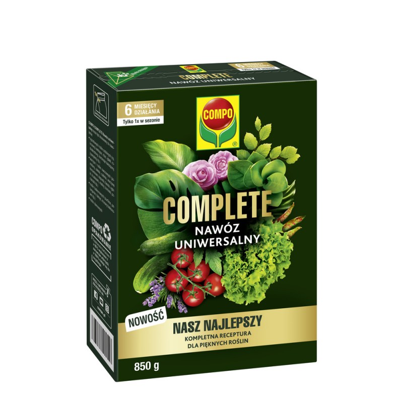 Nawóz uniwersalny complete 850g Compo
