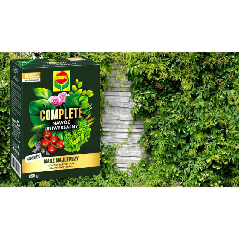 Nawóz uniwersalny complete 850g Compo