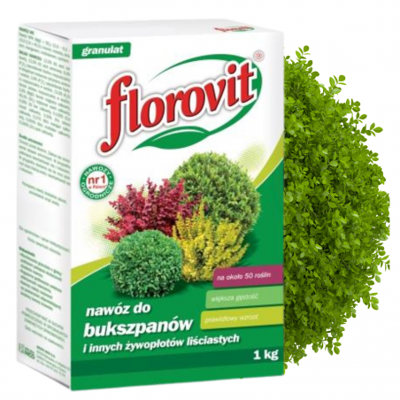 Nawóz do bukszpanu 1kg Florovit