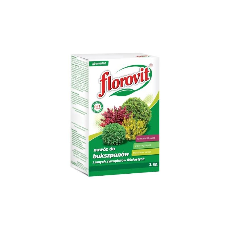 Nawóz do bukszpanu 1kg Florovit