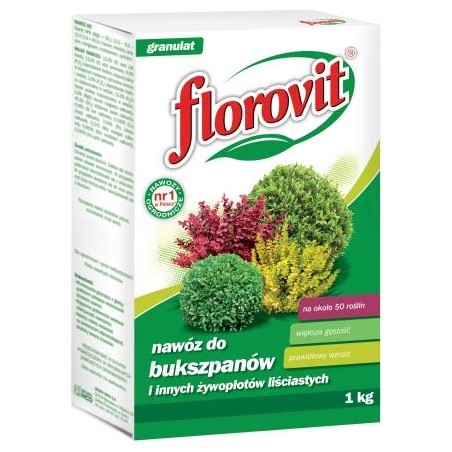 Nawóz do bukszpanu 1kg Florovit