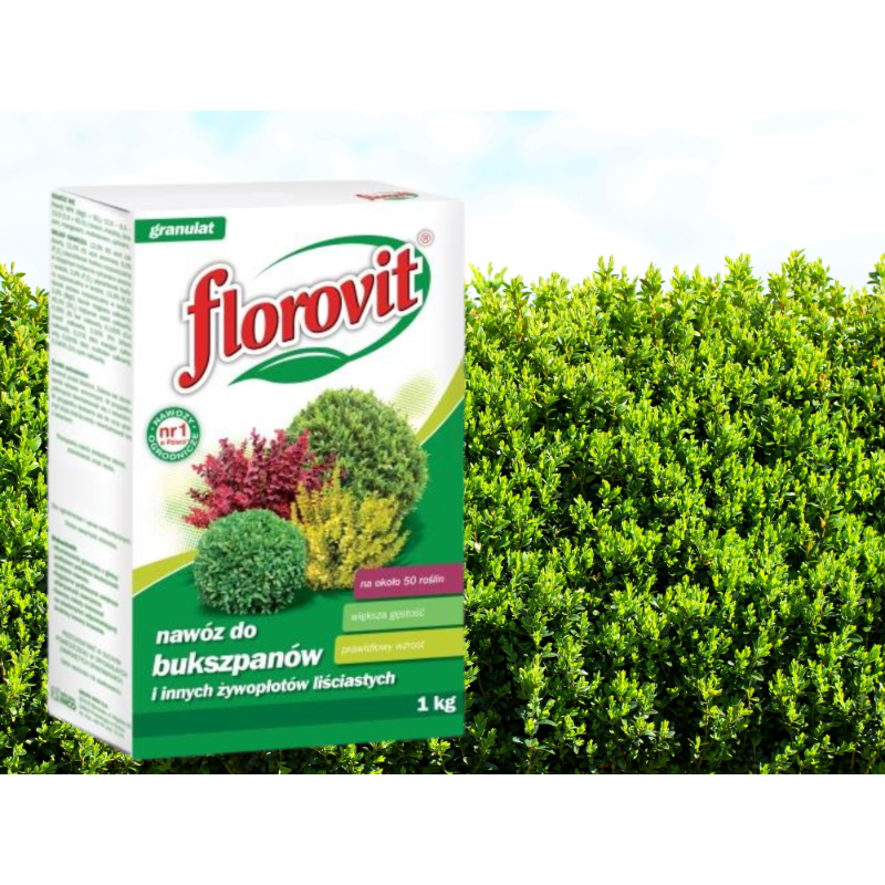 Nawóz do bukszpanu 1kg Florovit