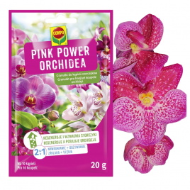 Nawóz do storczyków Pink Power granulki 20g Compo