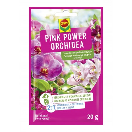 Nawóz do storczyków Pink Power granulki 20g Compo