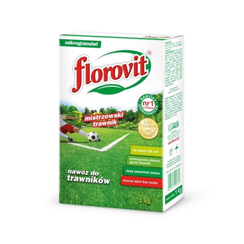 Nawóz do traw z mchem 1kg Florovit