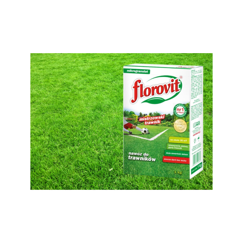 Nawóz do traw z mchem 1kg Florovit