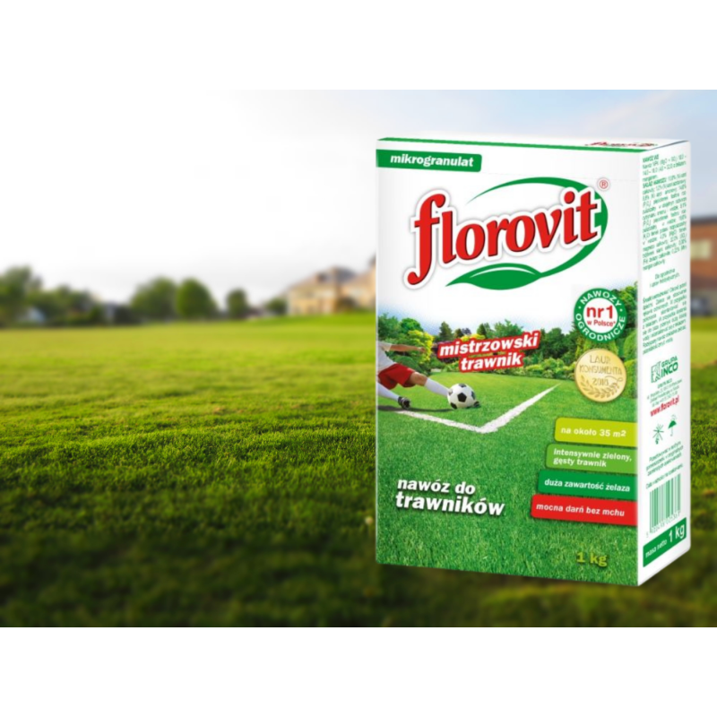 Nawóz do traw z mchem 1kg Florovit