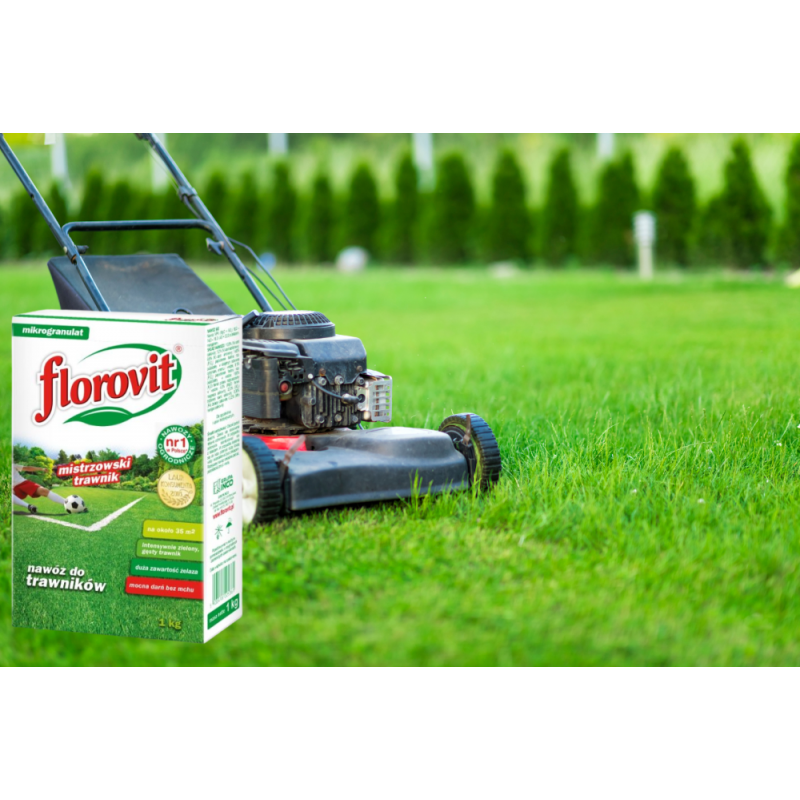 Nawóz do traw z mchem 1kg Florovit