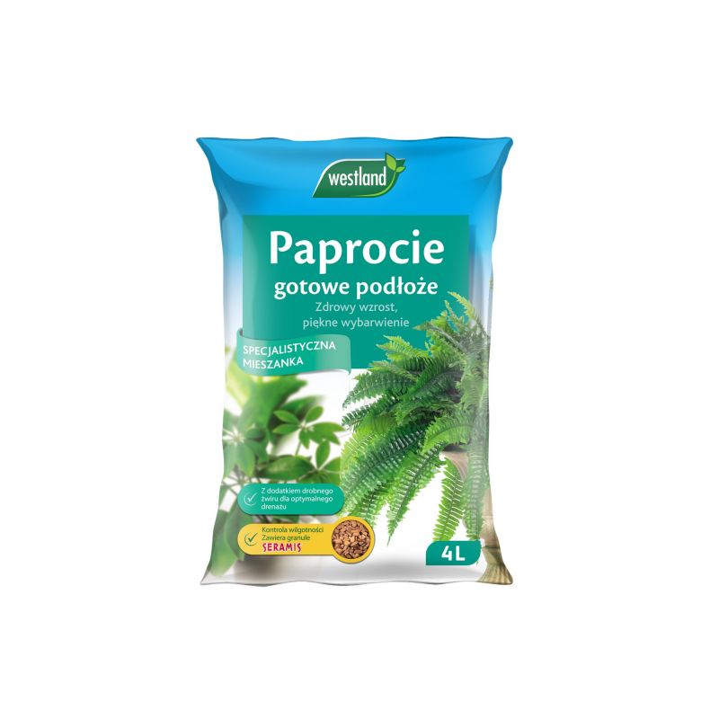 Ziemia do paproci z seramis 4L Westland