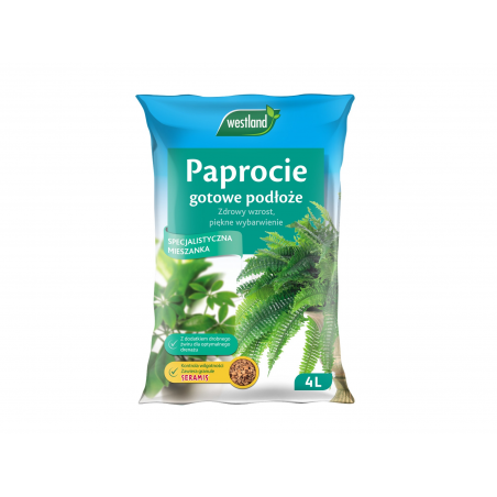 Ziemia do paproci z seramis 4L Westland